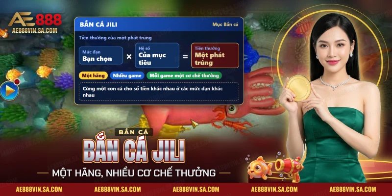 Bắn Cá JILI AE888: Sáu Game Nổi Bật, Mức Hao, Mẹo Chạy Thử