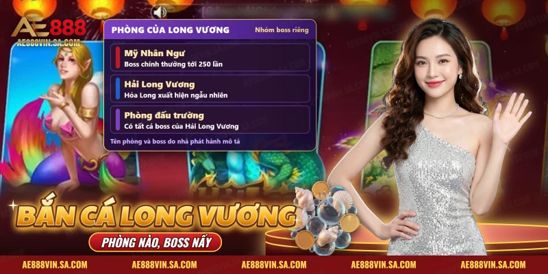 Bắn Cá Long Vương AE888: Cách Chơi, Boss Và Mẹo Săn Thưởng