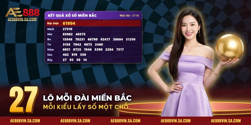 Bảng kết quả xổ số miền Bắc để dò lô đề 3 miền theo từng kiểu cược