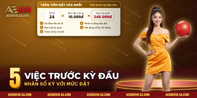 Các bước chuẩn bị cho kỳ đầu tiên của xổ số siêu tốc