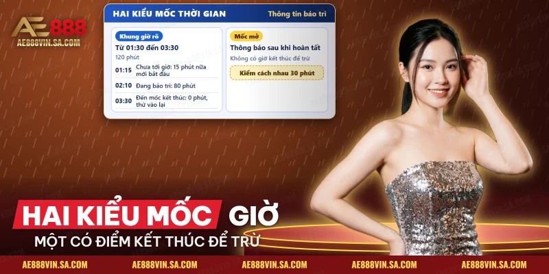 Hai kiểu mốc thời gian trong thông tin bảo trì
