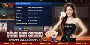 Sảnh WM Casino AE888: WM Là Hãng Nào, Nhóm Game Á, Cách Vào